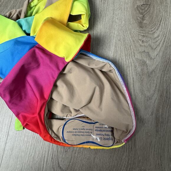 PQ X REVOLVE ALEX ONE PIECE SWIMSUIT IN RAINBOW SIZE SMALL - Picture 7 of 7